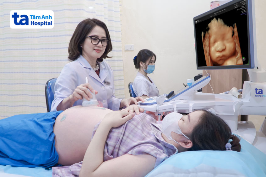 siêu âm thai chuẩn đoán thận lạc chỗ