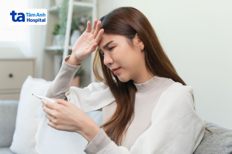 người lớn bệnh sốt rét có thể bị sốt cao