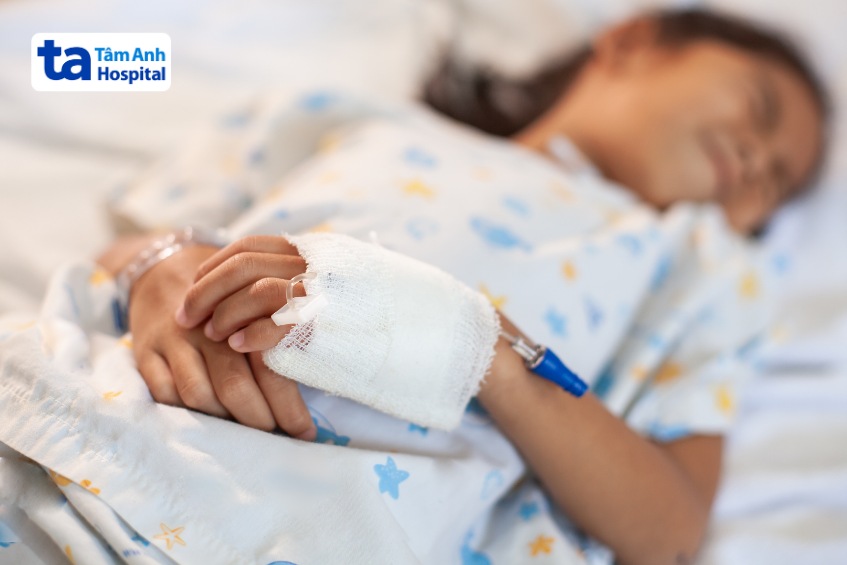 Tay chân miệng từ độ 2 trở lên cần được lưu ý nhập viện