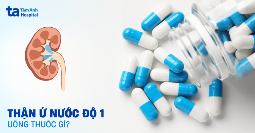 Thận ứ nước độ 1 uống thuốc gì để mau khỏi? 6 lưu ý cần biết