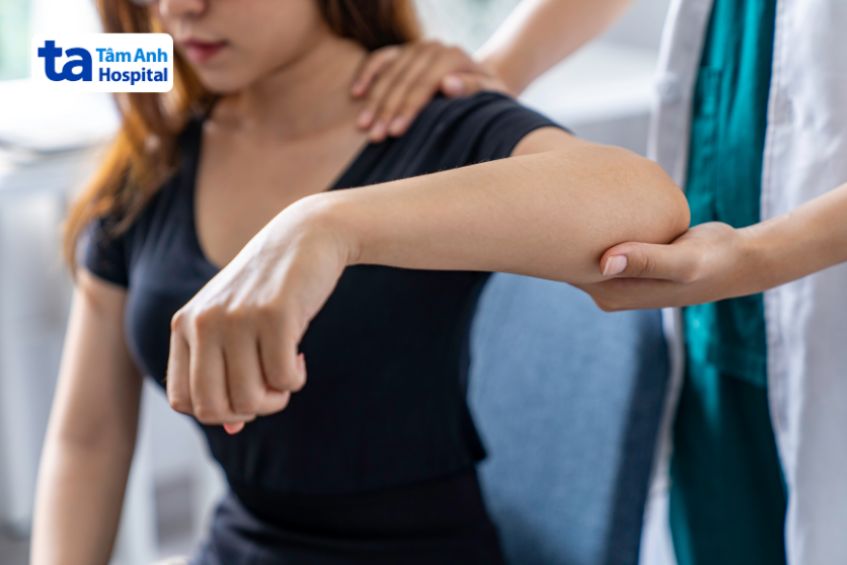 Tình trạng hội chứng Tennis Elbow