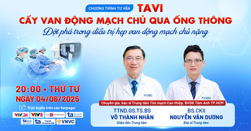 TAVI - Cấy van động mạch chủ qua ống thông đột phá trong điều trị hẹp van động mạch chủ nặng