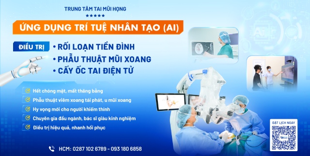 ứng dụng AI chữa tiền đình mb