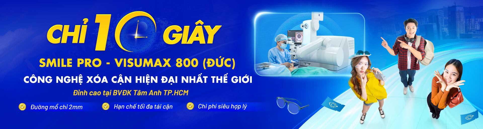 banner 10 giây smile pro desktop