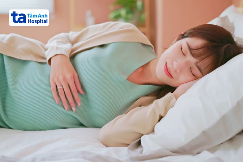 áp dụng một số biện pháp khiến mẹ bầu ngủ ngon hơn