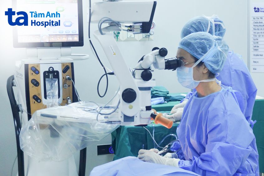 bác sĩ tâm anh phẫu thuật phaco