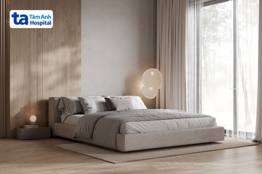 bài trí phòng ngủ phù hợp giúp cải thiện bệnh
