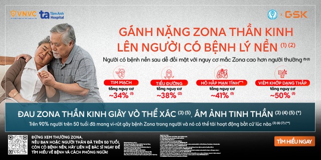 Banner gánh nặng zona thần kinh lên người có bệnh lý nền mb