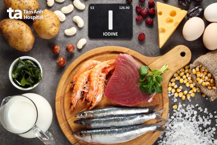 Bướu cổ do thiếu iot nên có chế độ ăn bổ sung iot