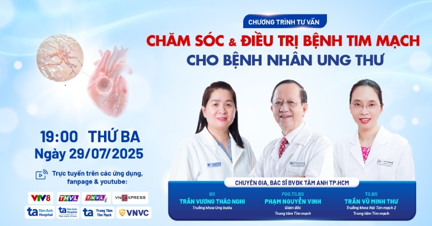 TVTT: Chăm sóc & điều trị bệnh tim mạch cho bệnh nhân ung thư