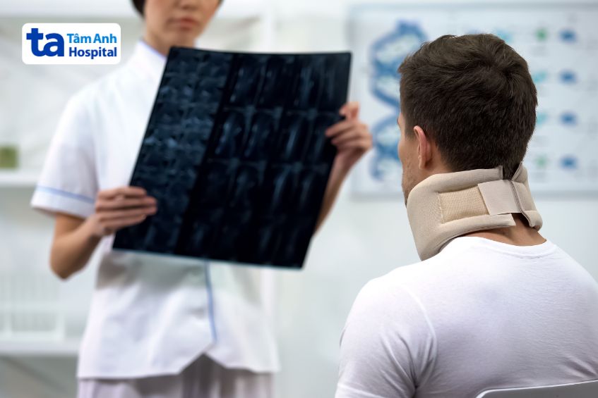 Cổ là vị trí chấn thương thường gặp