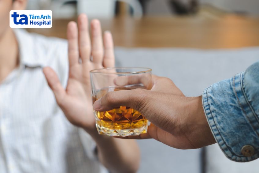 chữa gan nhiễm mỡ do rượu