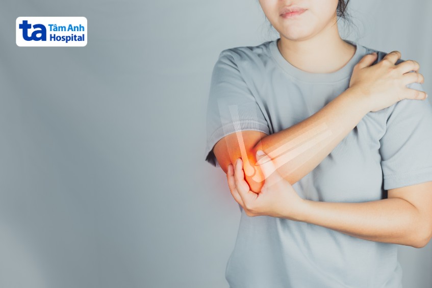 khuỷu tay là khu vực dễ chấn thương