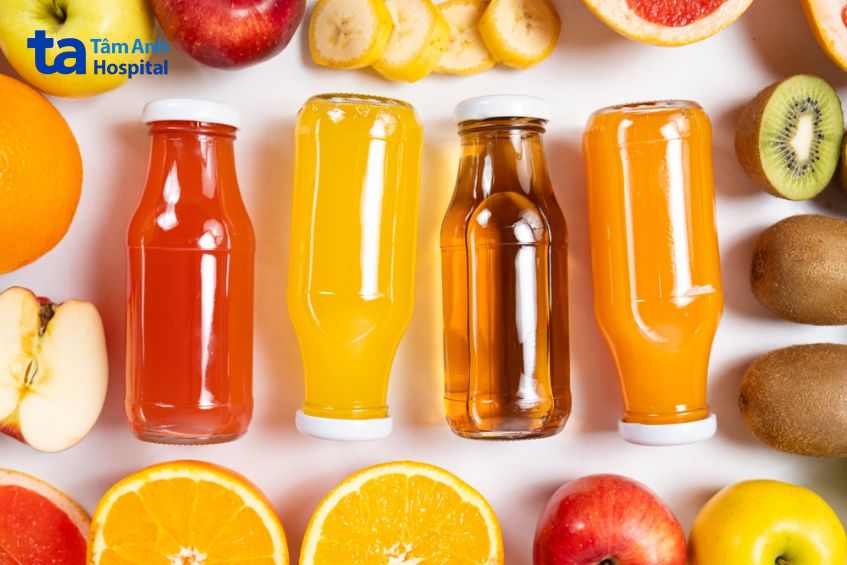 nước ép rau củ nhiều chất xơ vitamin