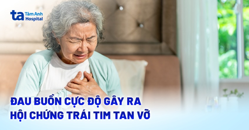 Quá buồn có thể làm tổn thương trái tim theo nghĩa đen