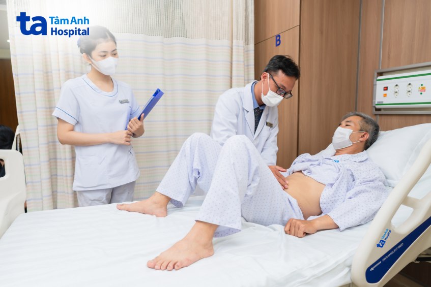 sau ca điều trị hoại tử ruột non