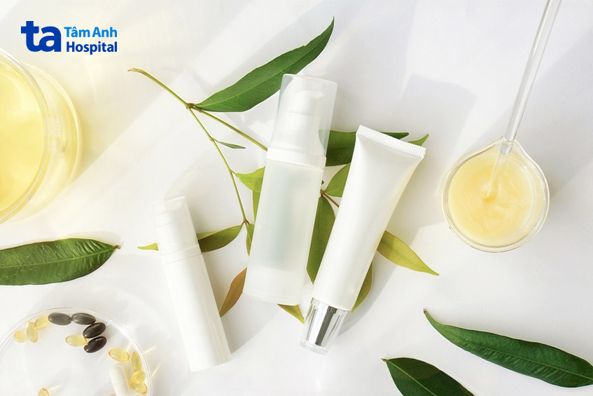 dùng serum để phục hồi da