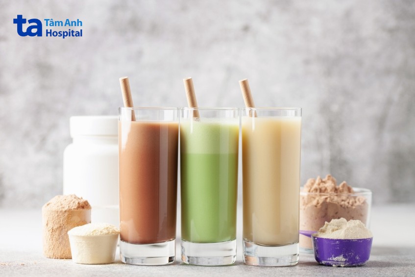 sinh tố protein kích thích quá trình chuyển hóa mỡ