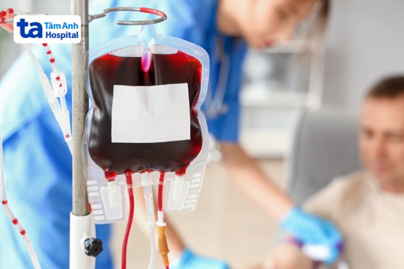 truyền máu khi bị chảy máu mũi sốt xuất huyết