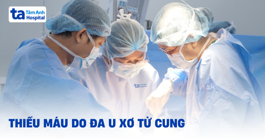 Thiếu máu do đa u xơ tử cung