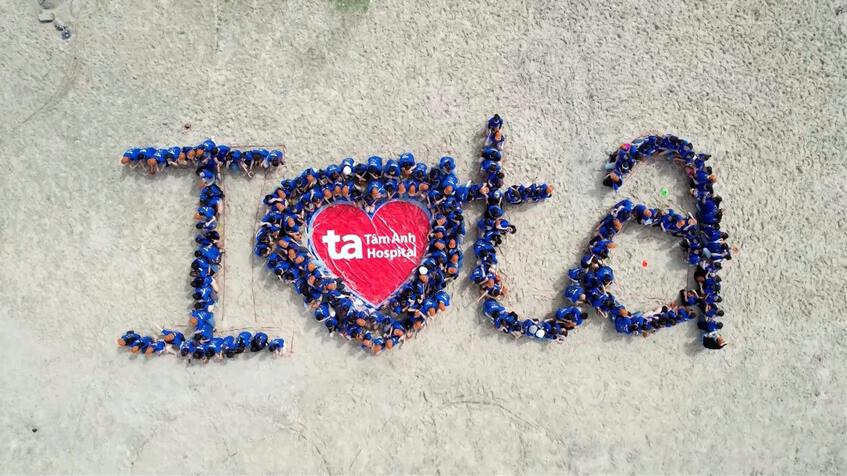 xếp hình tâm anh