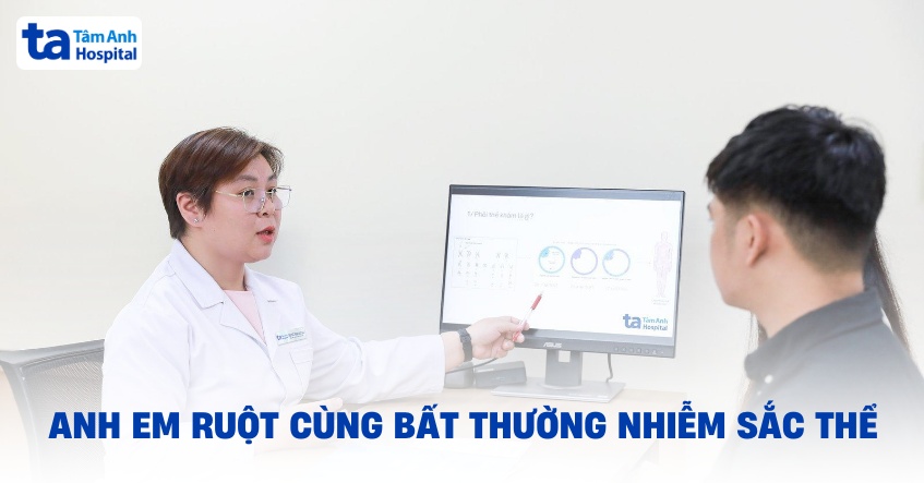 Anh em ruột cùng bất thường cấu trúc nhiễm sắc thể