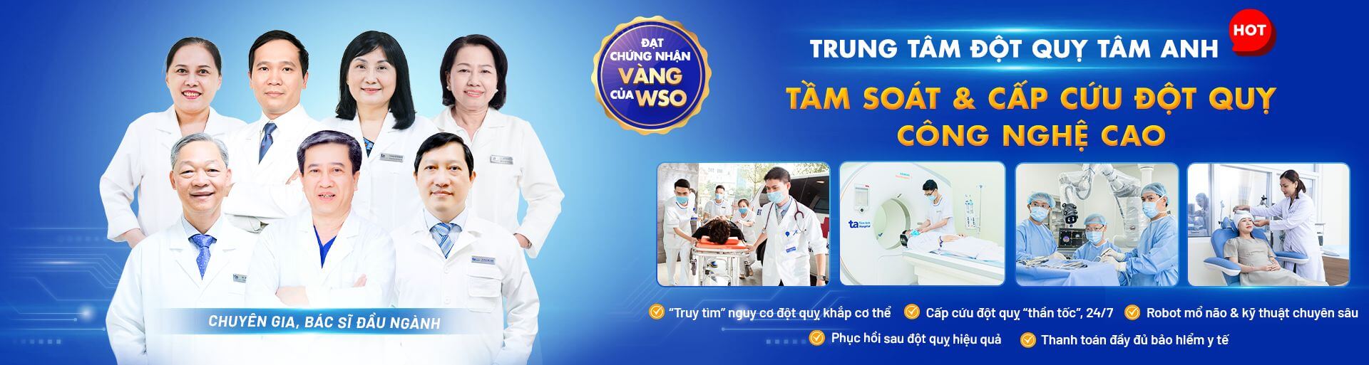 banner trung tâm đột quỵ tâm anh tầm soát cấp cứu đột quỵ công nghệ cao