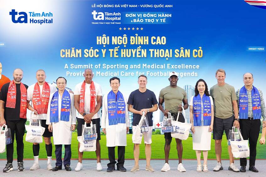 cầu thủ man đỏ từng trải nghiệm y tế tại tâm anh