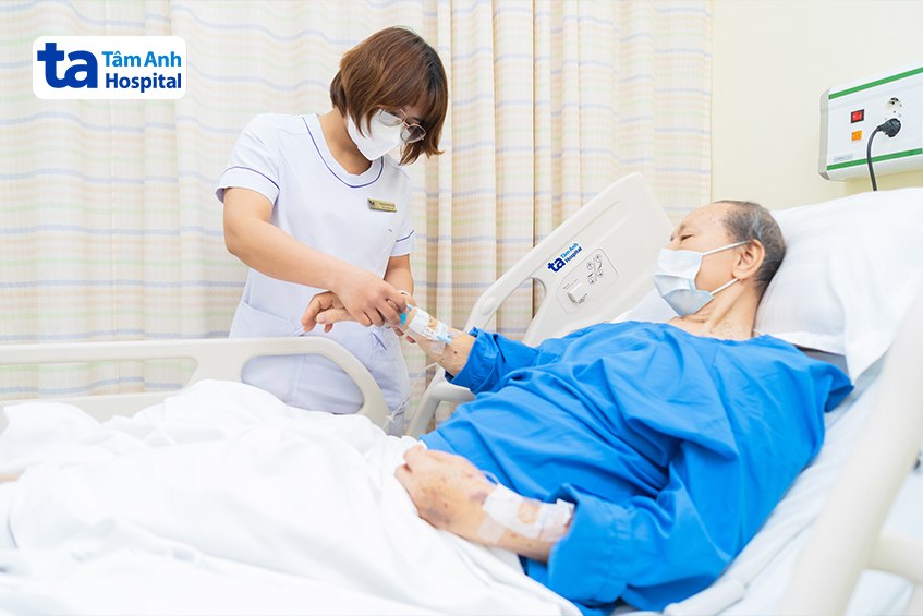 chăm sóc bệnh nhân túi mật hoại tử