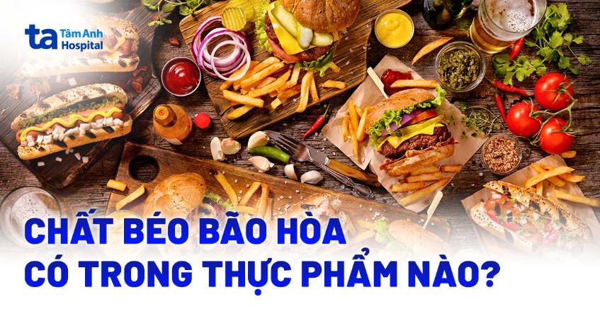 Chất béo bão hòa có trong thực phẩm nào?