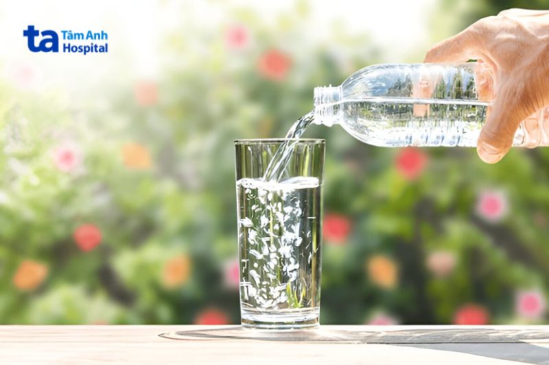 cơ thể thiếu nước sẽ làm da trở nên khô ráp