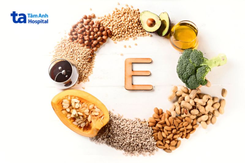 vitamin E giúp da khỏe và mềm mại cải thiện khô da