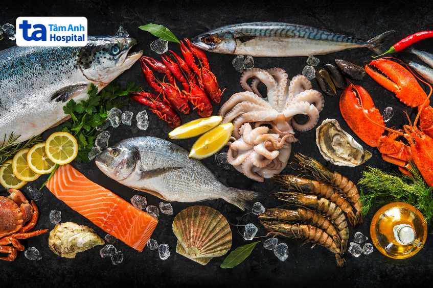 hạn chế tiêu thụ hải sản sau phẫu thuật