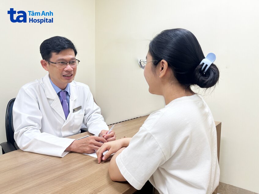 hỏi thăm bệnh nhân sau điều trị