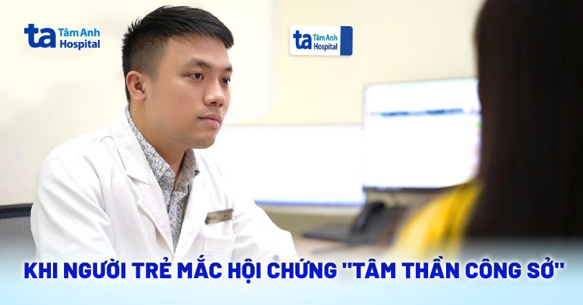 khi người trẻ mắc hội chứng tâm thần công sở