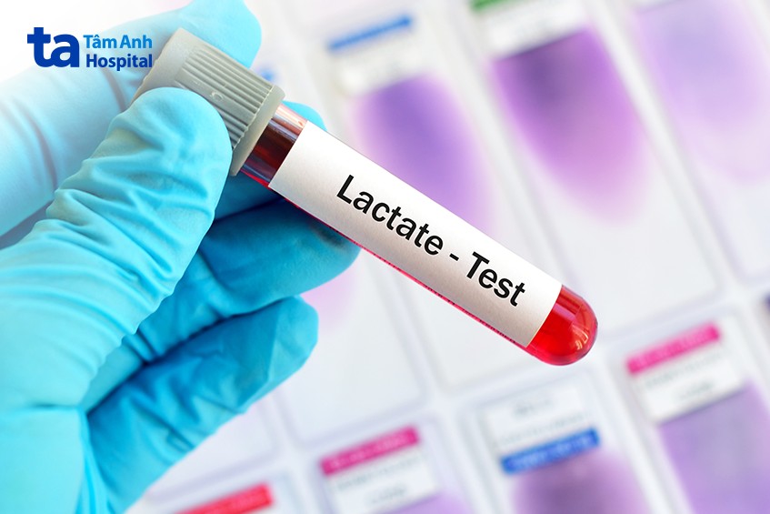 lactate là xét nghiệm thường gặp khi chẩn đoán bệnh