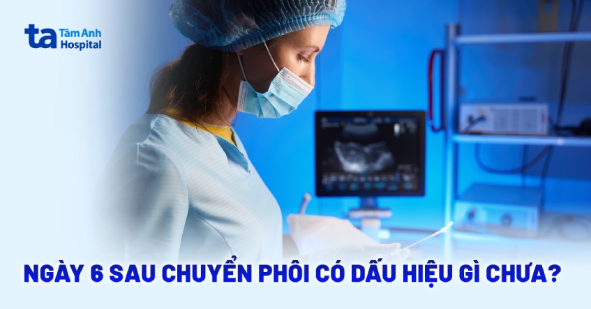 Ngày 6 sau chuyển phôi có dấu hiệu gì chưa? Cần lưu ý gì?