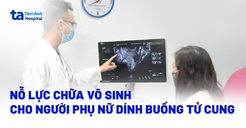 Nỗ lực chữa vô sinh cho người phụ nữ dính buồng tử cung