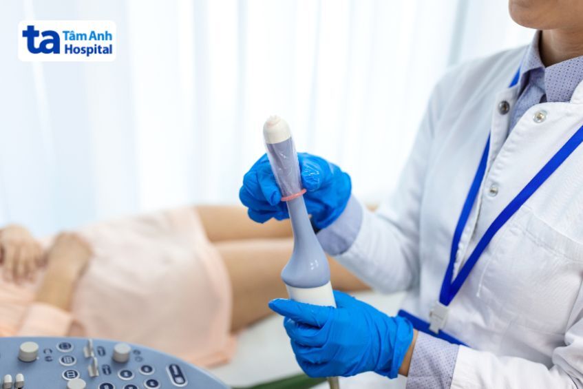 Siêu âm ngã âm đạo giúp chẩn đoán tình trạng