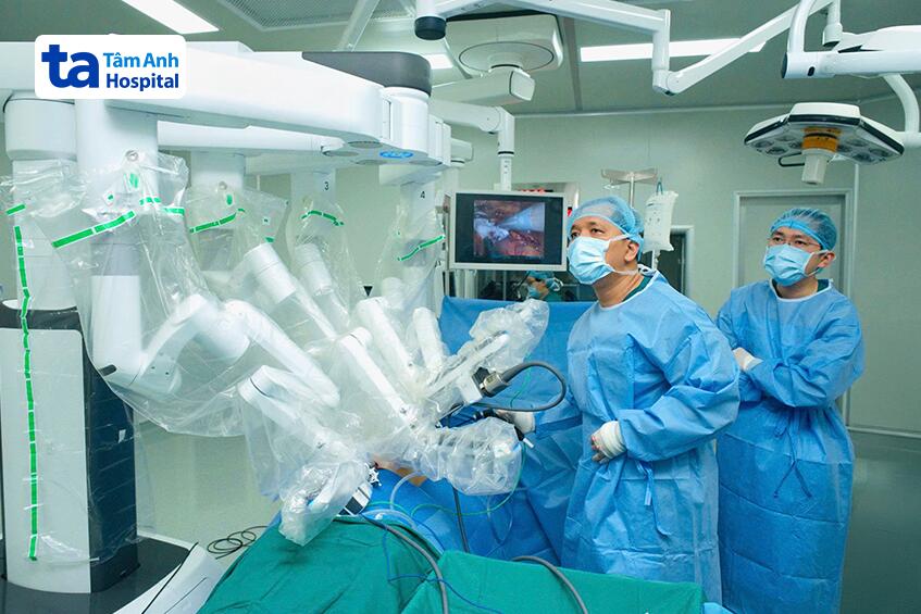 sự hỗ trợ của robot rất hiệu quả