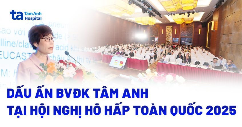 BVĐK Tâm Anh ghi dấu ấn mạnh mẽ tại Hội nghị Hô hấp toàn quốc 2025