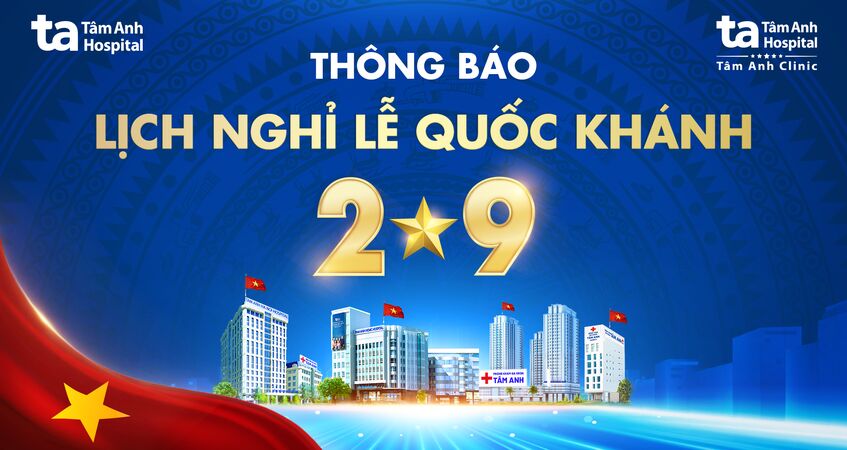 Thông báo lịch nghỉ lễ Quốc Khánh 2/9