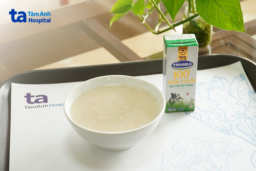 thực đơn đóng vai trò phục hồi sau mổ