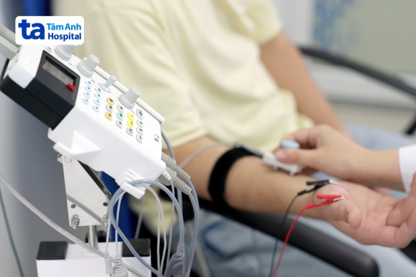 thực hiện kỹ thuật đo điện cơ