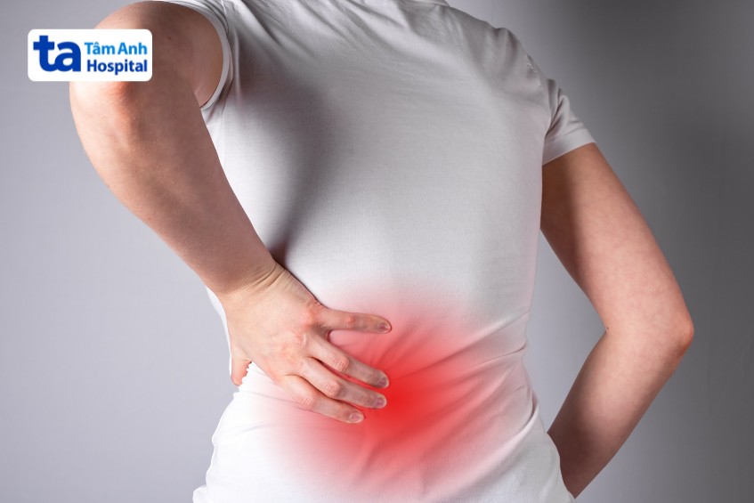tình trạng này gây co thắt vùng lưng dưới
