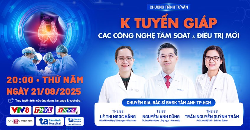 TVTT: Ung thư tuyến giáp – Các công nghệ tầm soát & điều trị mới