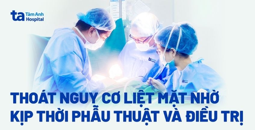 Thoát nguy cơ liệt mặt nhờ phát hiện bướu tuyến mang tai và điều trị phẫu thuật đúng mức