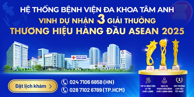 banner tâm anh nhận 3 giải thưởng hàng đầu asean 2025 mobile