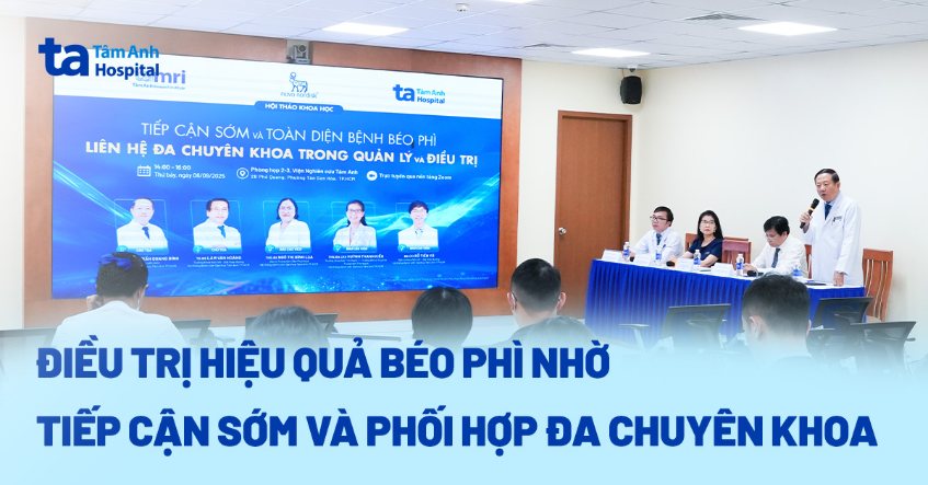 Điều trị hiệu quả béo phì nhờ tiếp cận sớm và phối hợp đa chuyên khoa