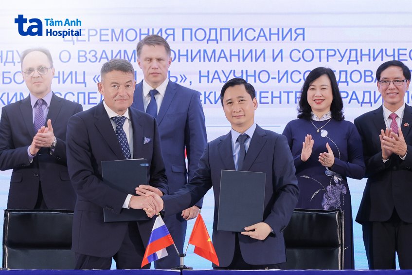 ký kết giữa Nga và Tâm Anh